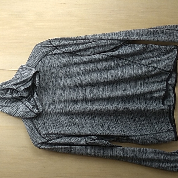 Russell Men's Training Fit 42-44 large dri power 360 Black & Gray w hood - Picture 1 of 5